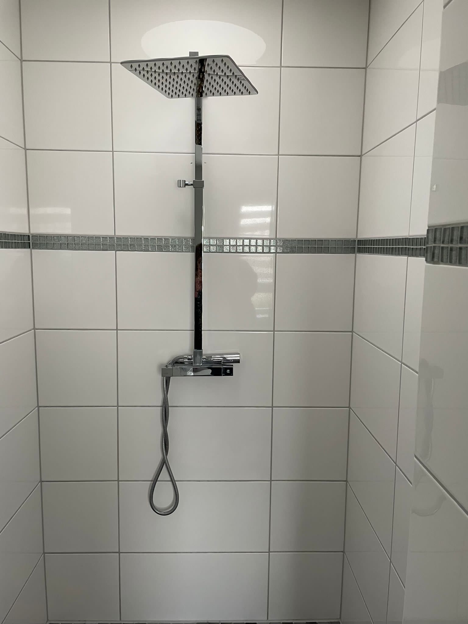 Duscharmatur mit Rain-Shower